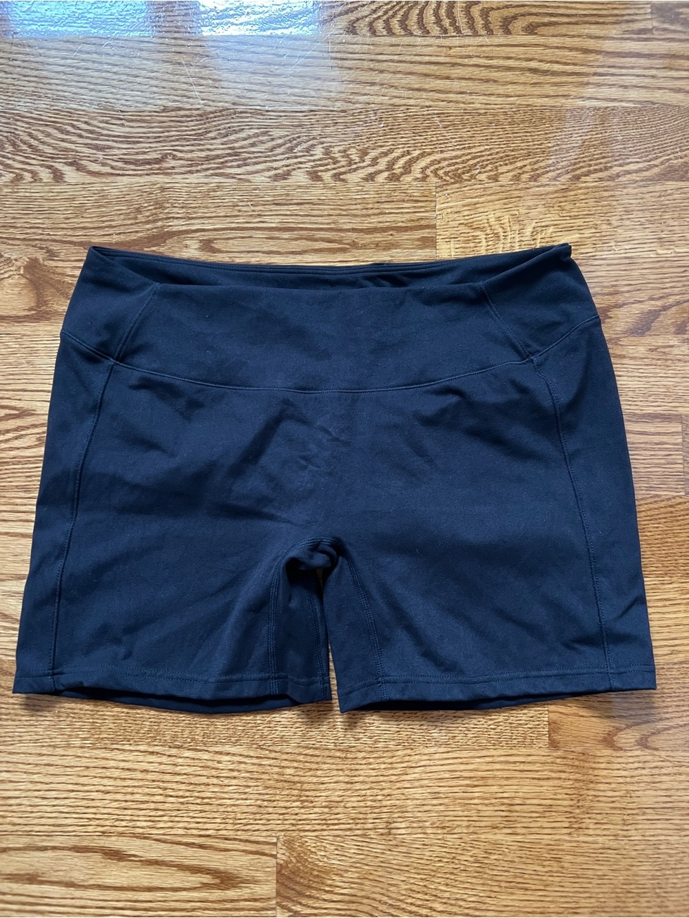 Alphalete Black Tini Low Rise Shorts